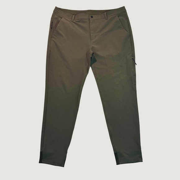 Russell Athletic Other - Russell Olive Green Stretch Tech Travel Hiking Pants Men's 36-38